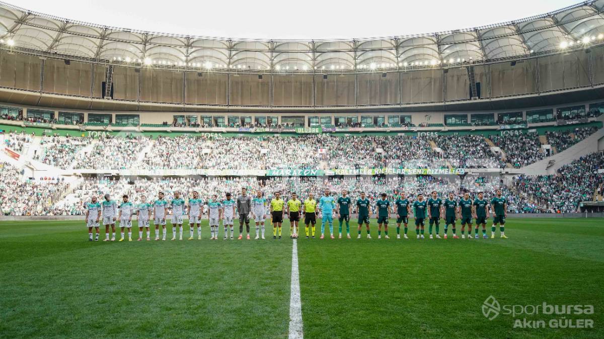 BURSASPOR - KIRKLARELİSPOR MAÇI FOTOĞRAFLARI