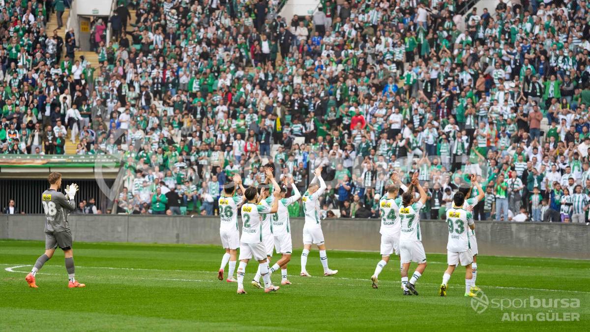 BURSASPOR - KIRKLARELİSPOR MAÇI FOTOĞRAFLARI