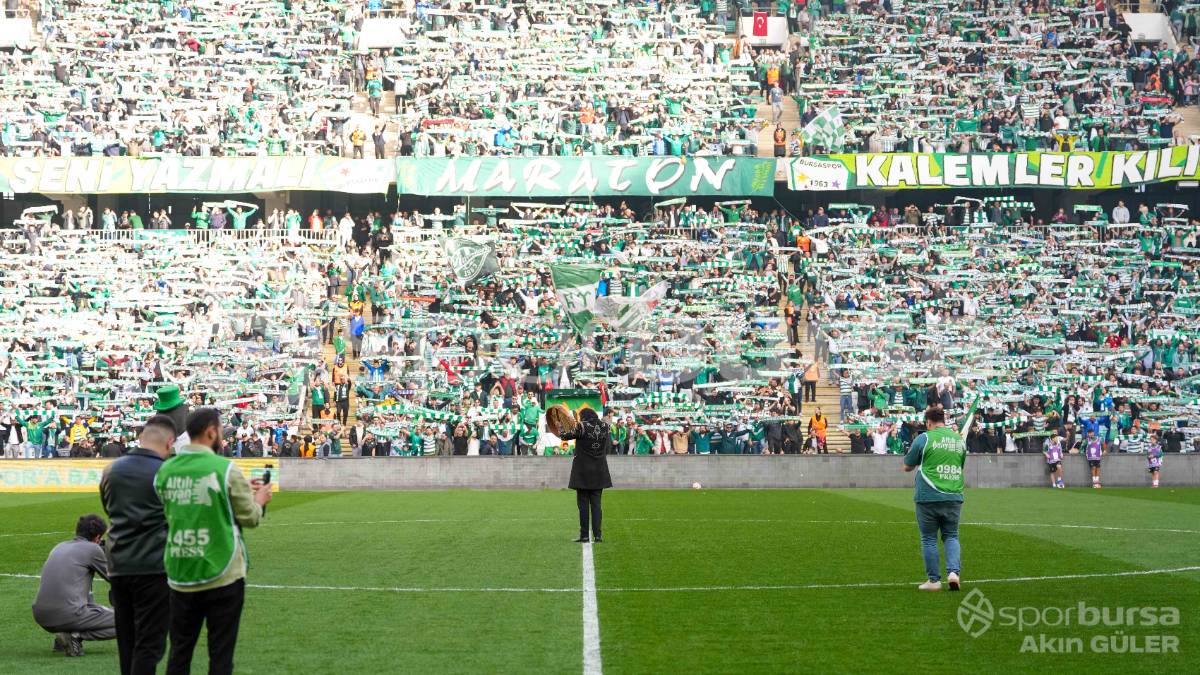 BURSASPOR - KIRKLARELİSPOR MAÇI FOTOĞRAFLARI