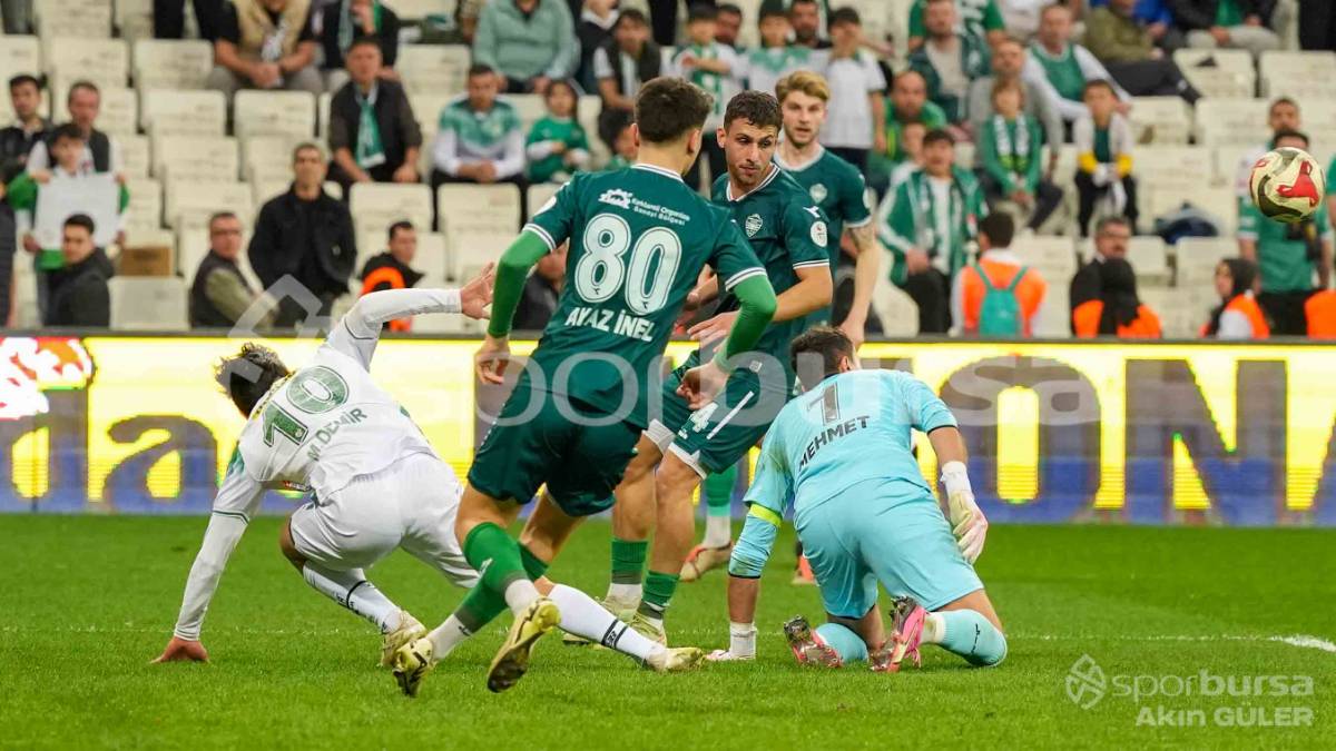 BURSASPOR - KIRKLARELİSPOR MAÇI FOTOĞRAFLARI