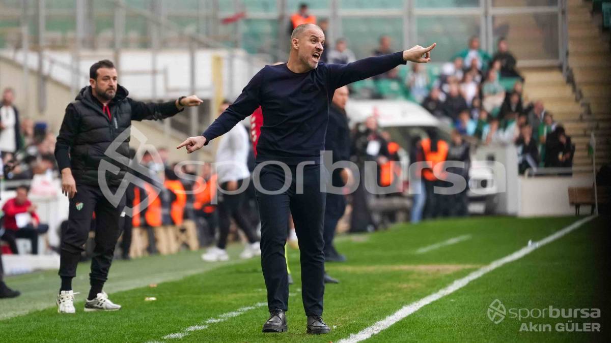 BURSASPOR - KIRKLARELİSPOR MAÇI FOTOĞRAFLARI