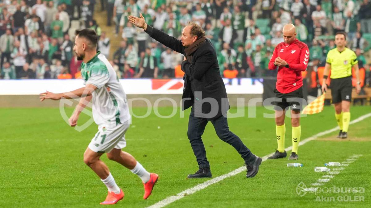 BURSASPOR - KIRKLARELİSPOR MAÇI FOTOĞRAFLARI