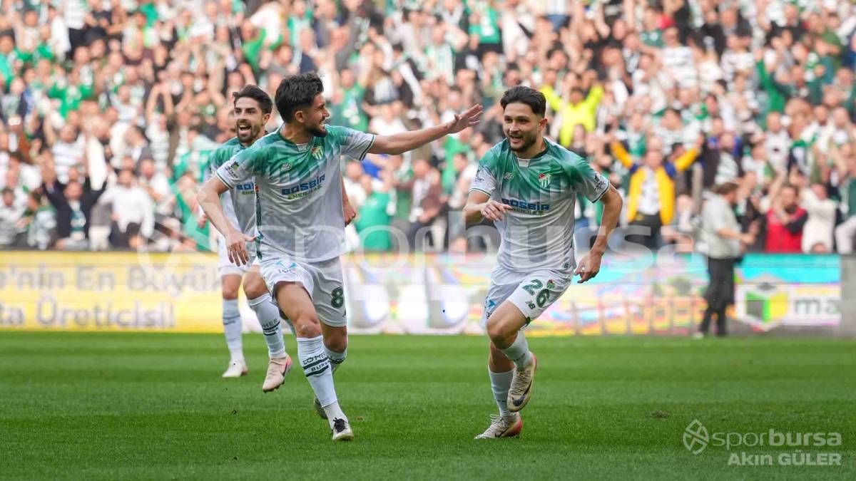 BURSASPOR - KIRKLARELİSPOR MAÇI FOTOĞRAFLARI
