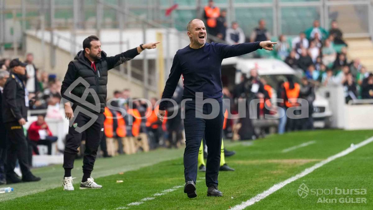 BURSASPOR - KIRKLARELİSPOR MAÇI FOTOĞRAFLARI