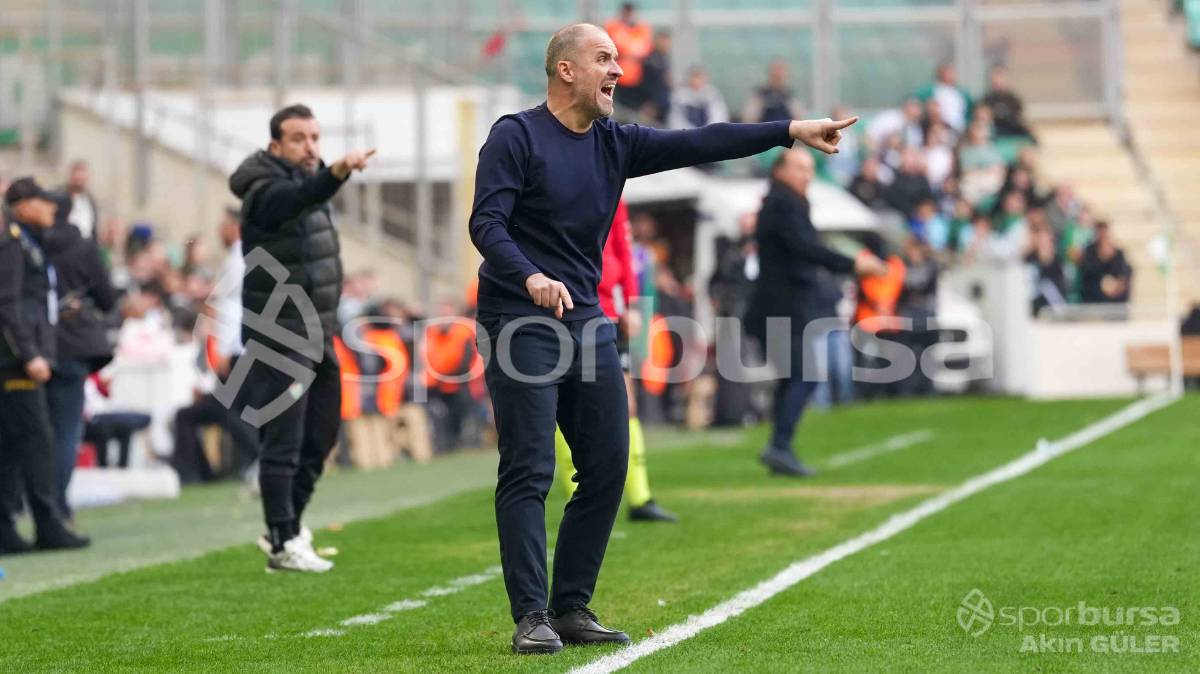 BURSASPOR - KIRKLARELİSPOR MAÇI FOTOĞRAFLARI