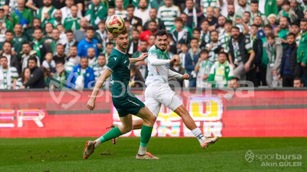 BURSASPOR - KIRKLARELİSPOR MAÇI FOTOĞRAFLARI