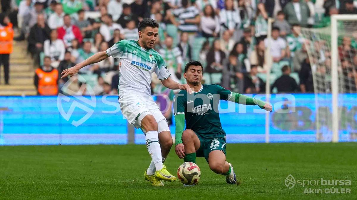BURSASPOR - KIRKLARELİSPOR MAÇI FOTOĞRAFLARI