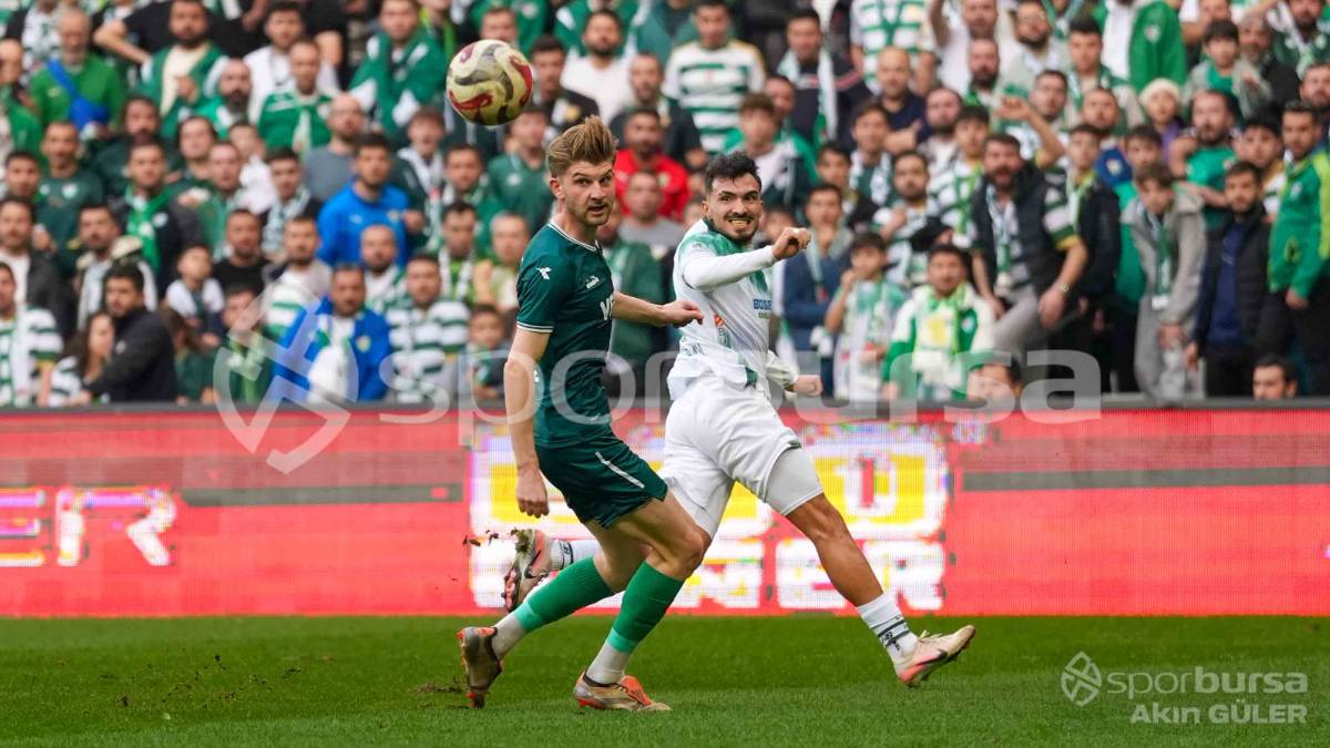 BURSASPOR - KIRKLARELİSPOR MAÇI FOTOĞRAFLARI
