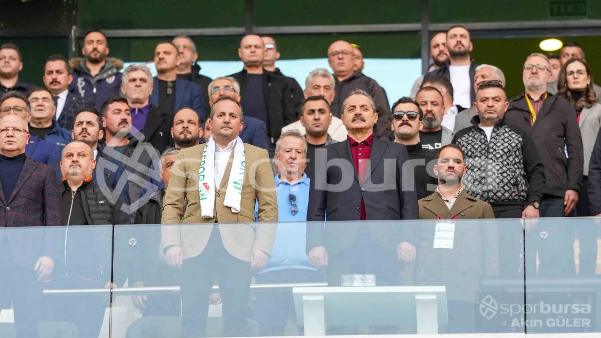BURSASPOR - KIRKLARELİSPOR MAÇI FOTOĞRAFLARI