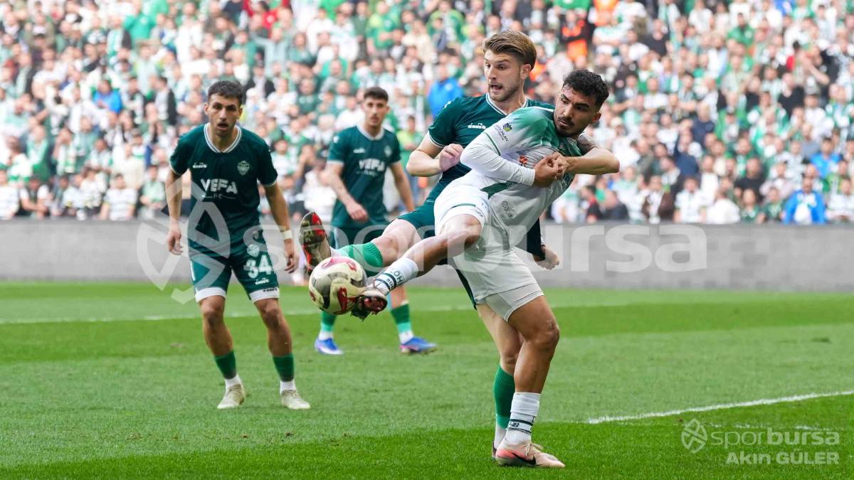BURSASPOR - KIRKLARELİSPOR MAÇI FOTOĞRAFLARI