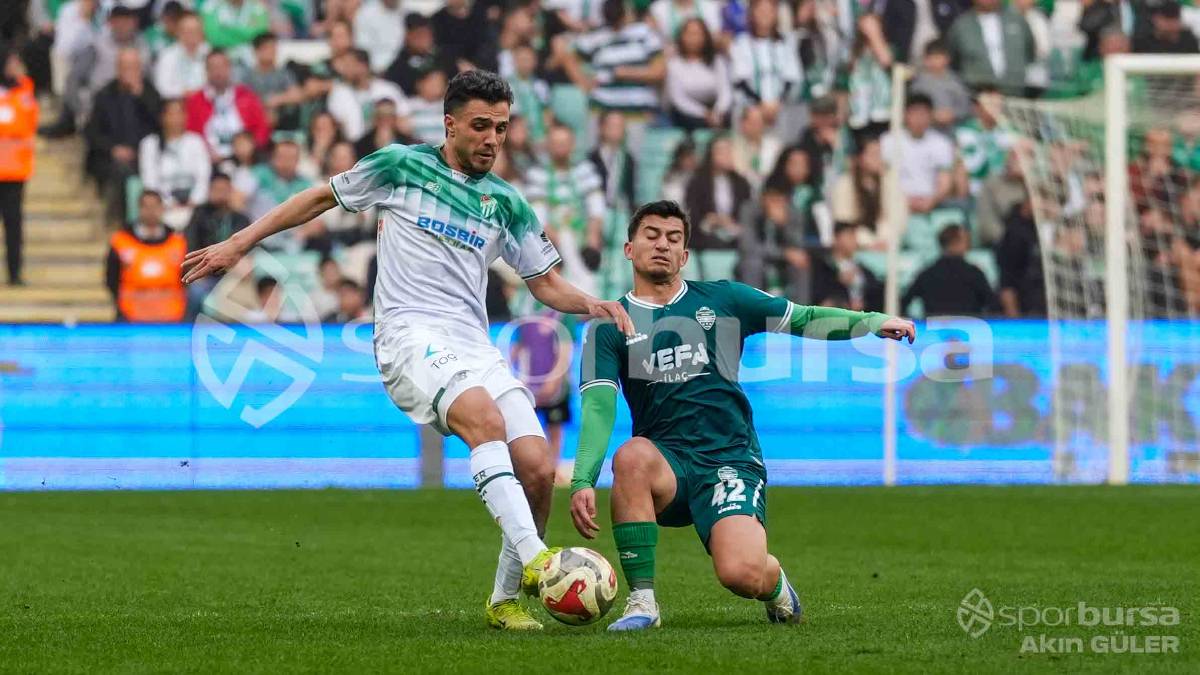 BURSASPOR - KIRKLARELİSPOR MAÇI FOTOĞRAFLARI