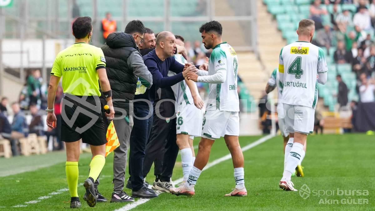 BURSASPOR - KIRKLARELİSPOR MAÇI FOTOĞRAFLARI
