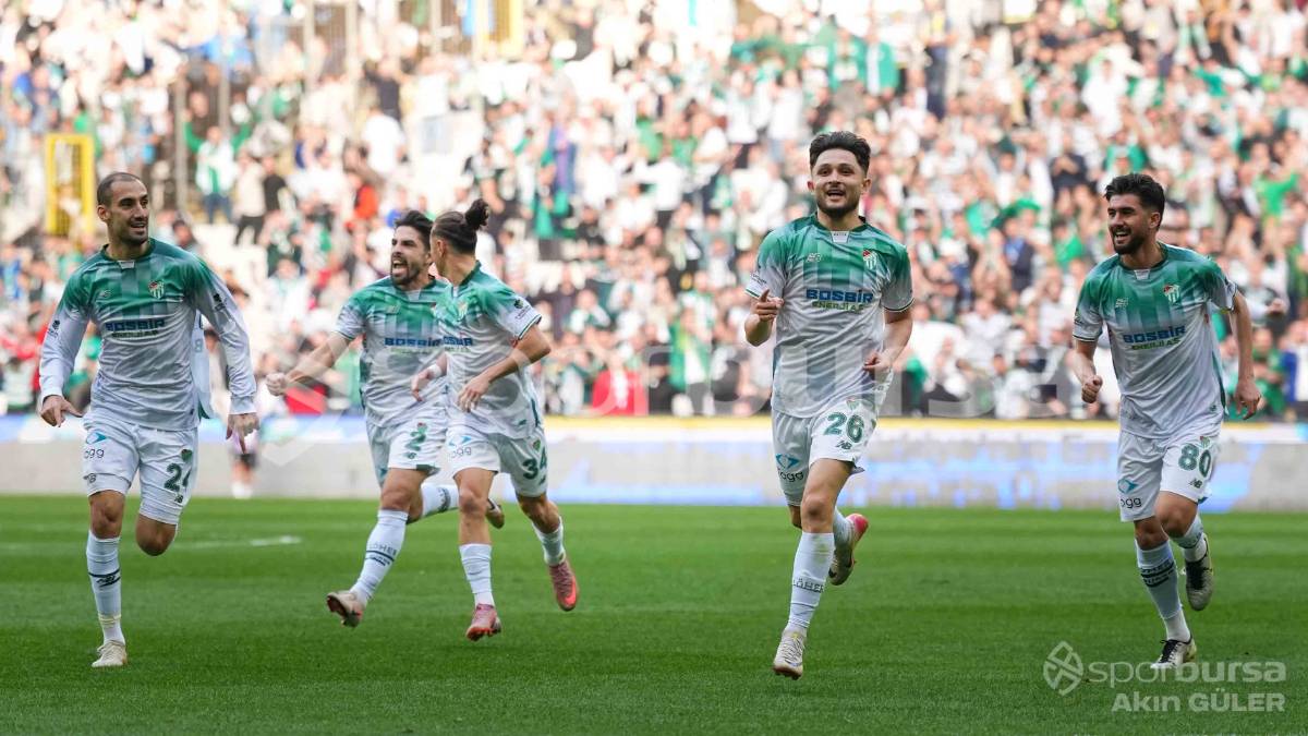 BURSASPOR - KIRKLARELİSPOR MAÇI FOTOĞRAFLARI