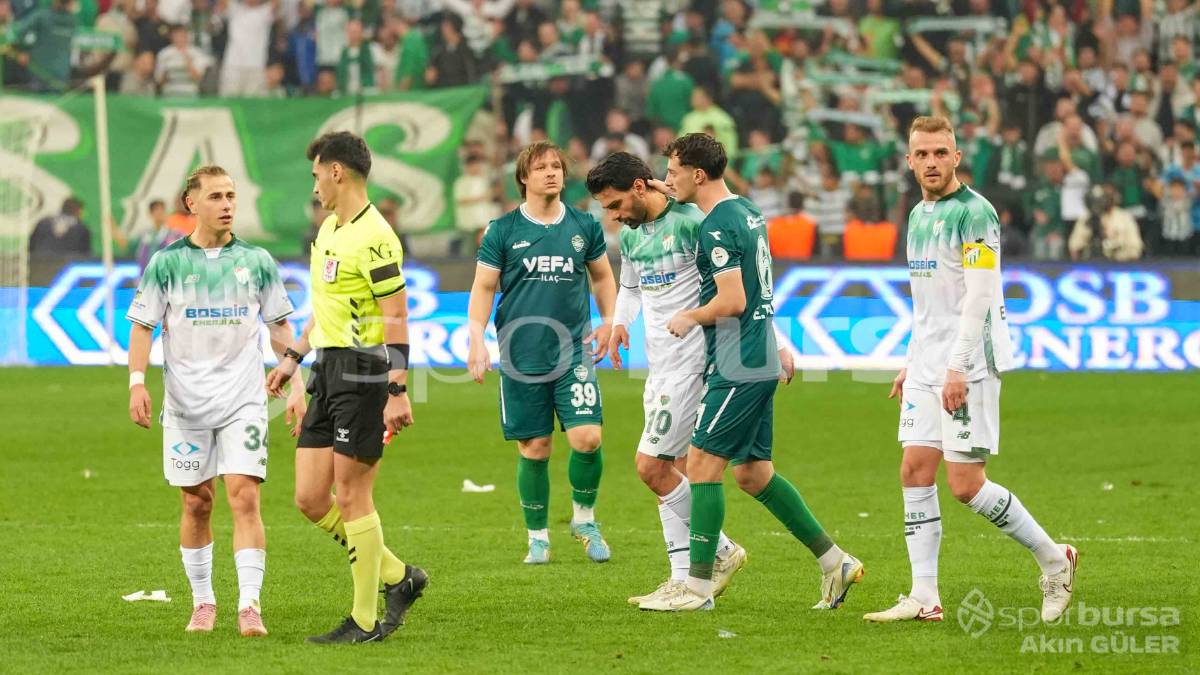 BURSASPOR - KIRKLARELİSPOR MAÇI FOTOĞRAFLARI
