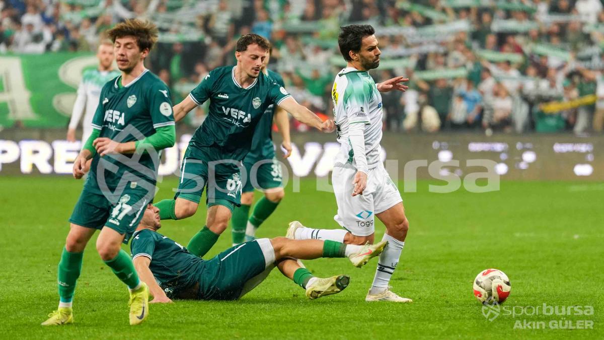 BURSASPOR - KIRKLARELİSPOR MAÇI FOTOĞRAFLARI
