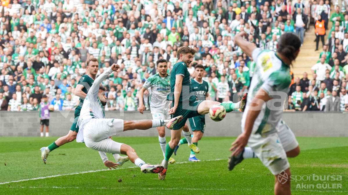 BURSASPOR - KIRKLARELİSPOR MAÇI FOTOĞRAFLARI