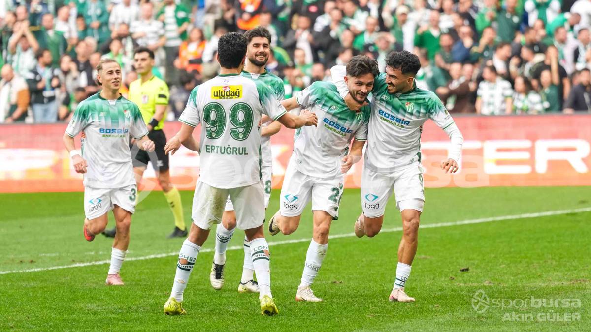 BURSASPOR - KIRKLARELİSPOR MAÇI FOTOĞRAFLARI