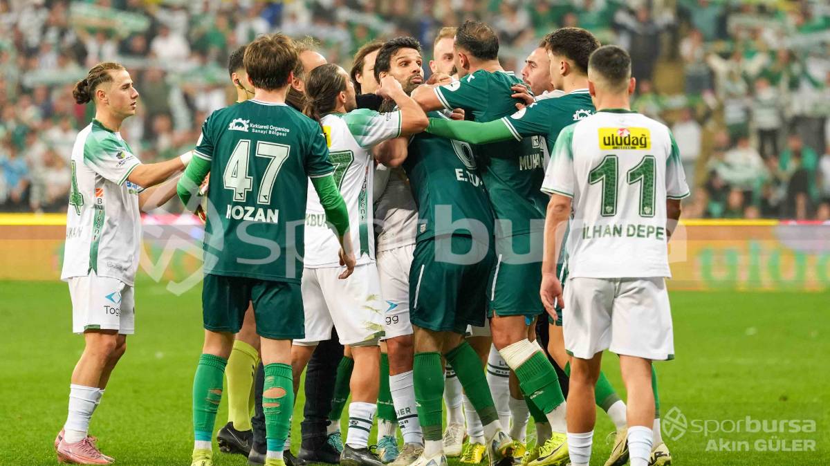 BURSASPOR - KIRKLARELİSPOR MAÇI FOTOĞRAFLARI