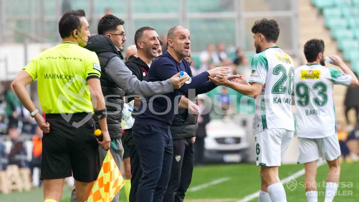 BURSASPOR - KIRKLARELİSPOR MAÇI FOTOĞRAFLARI