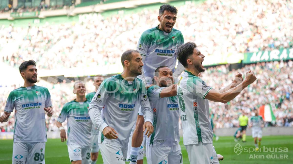 BURSASPOR - KIRKLARELİSPOR MAÇI FOTOĞRAFLARI