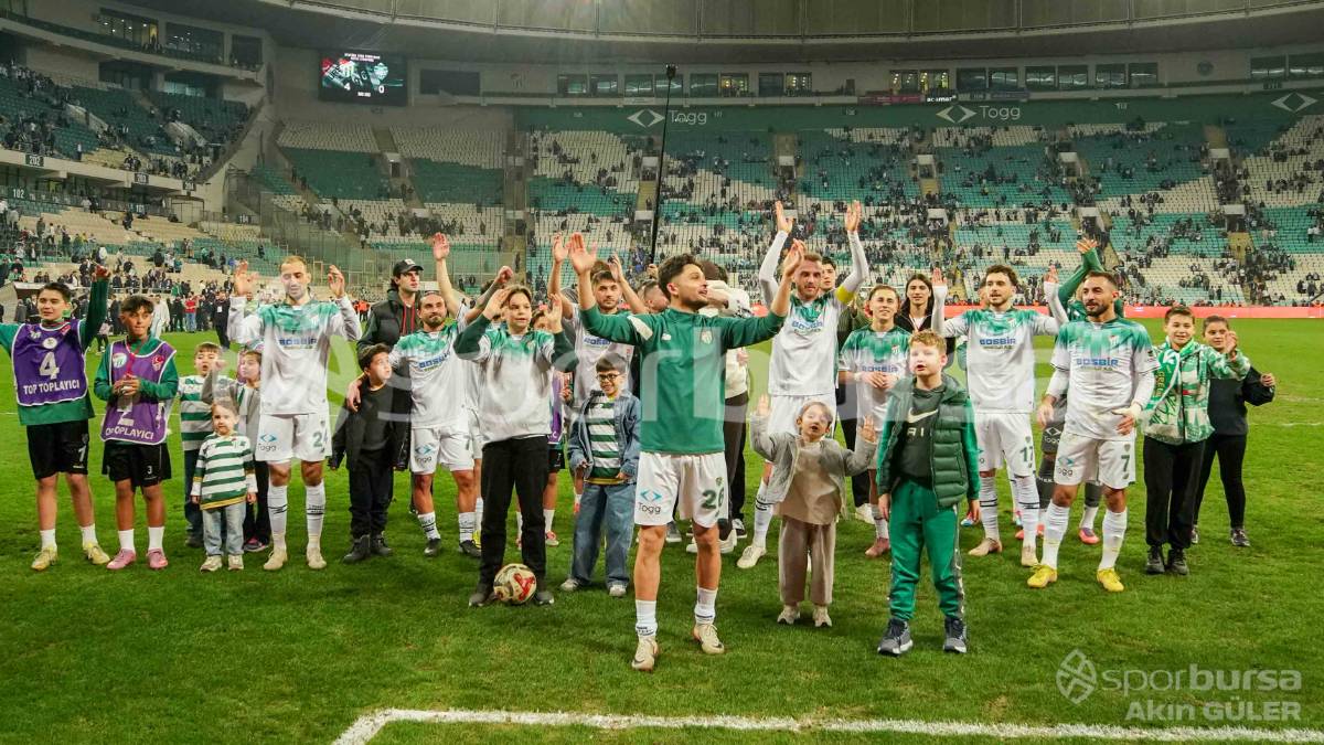 BURSASPOR - KIRKLARELİSPOR MAÇI FOTOĞRAFLARI