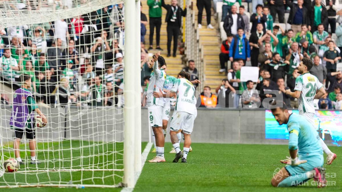 BURSASPOR - KIRKLARELİSPOR MAÇI FOTOĞRAFLARI