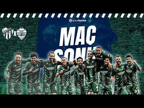 Bursaspor - Kırklarelispor Maç Sonu Canlı Yayını