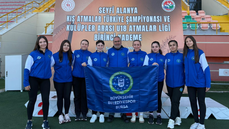 Büyükşehir Belediyesporlu atletler Mersin’den boş dönmedi
