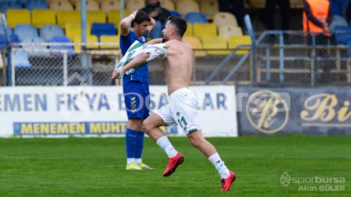MENEMEN FK - BURSASPOR MAÇ FOTOĞRAFLARI