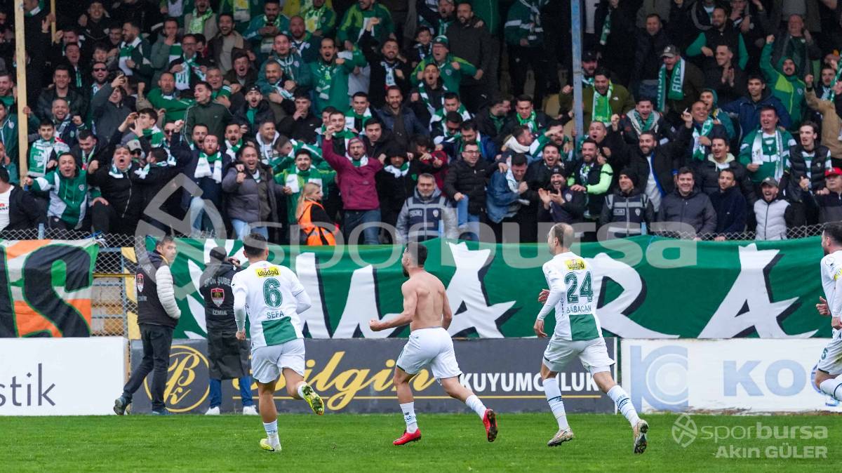 MENEMEN FK - BURSASPOR MAÇ FOTOĞRAFLARI