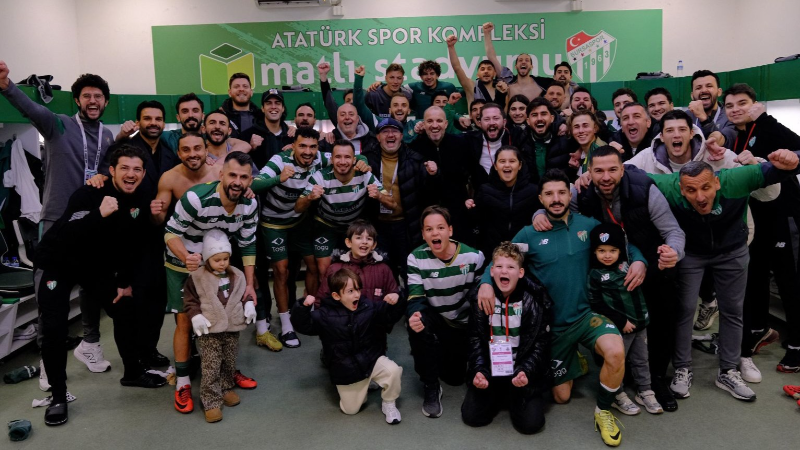 Bursaspor Türkiye’de 1 numara!