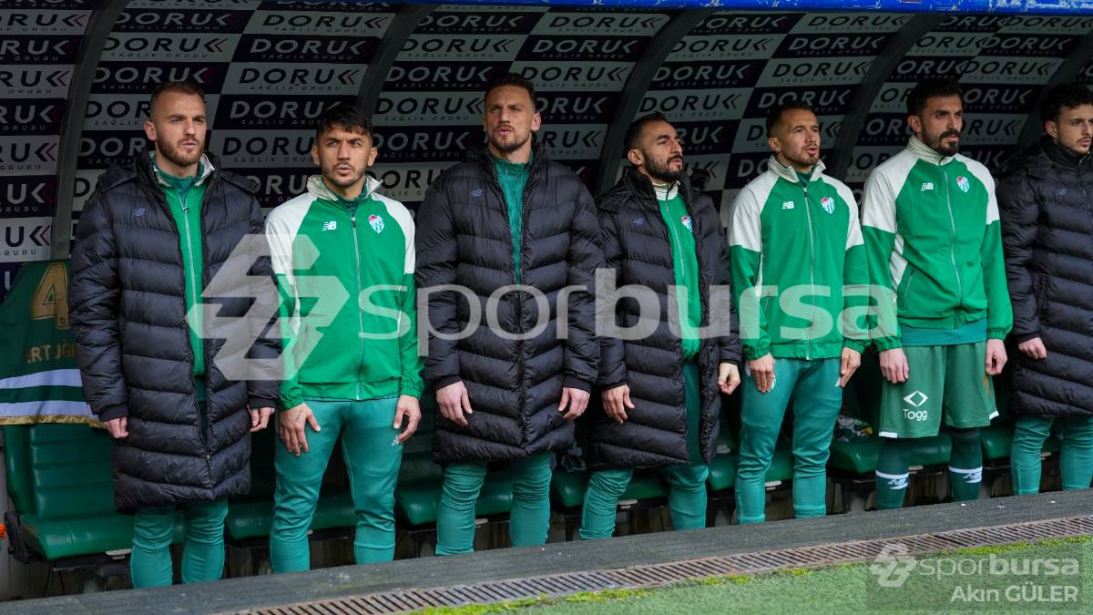 BURSASPOR - AKSARAY BELEDİYESPOR MAÇ FOTOĞRAFLARI