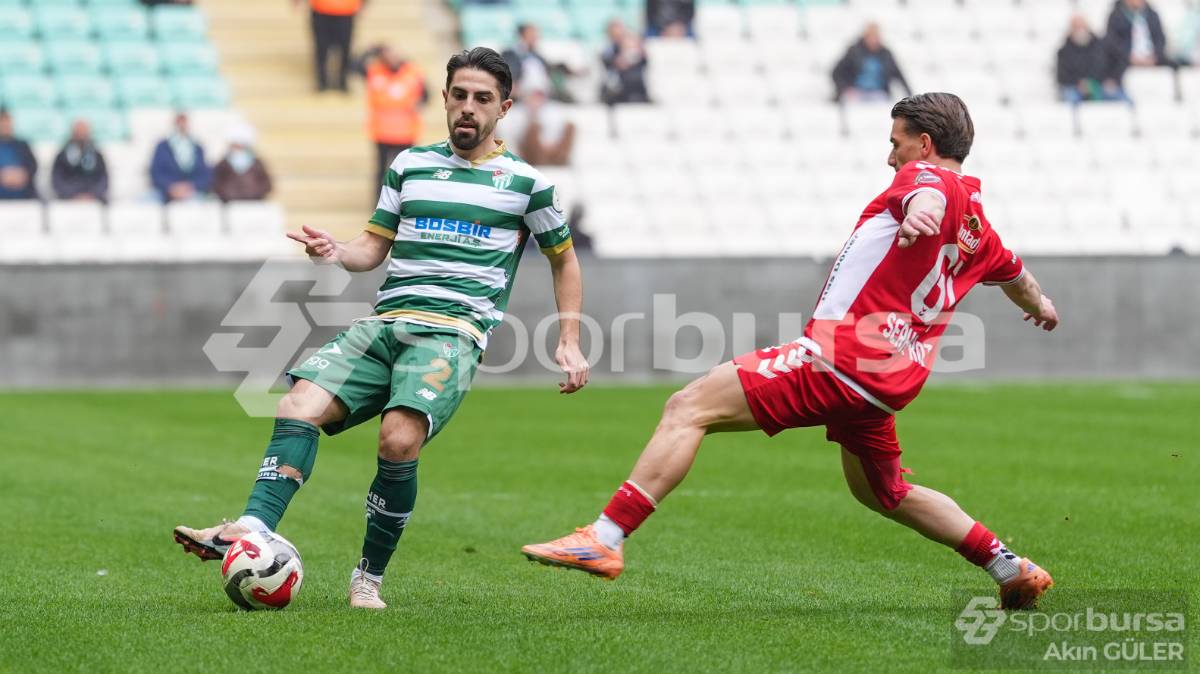 BURSASPOR - AKSARAY BELEDİYESPOR MAÇ FOTOĞRAFLARI