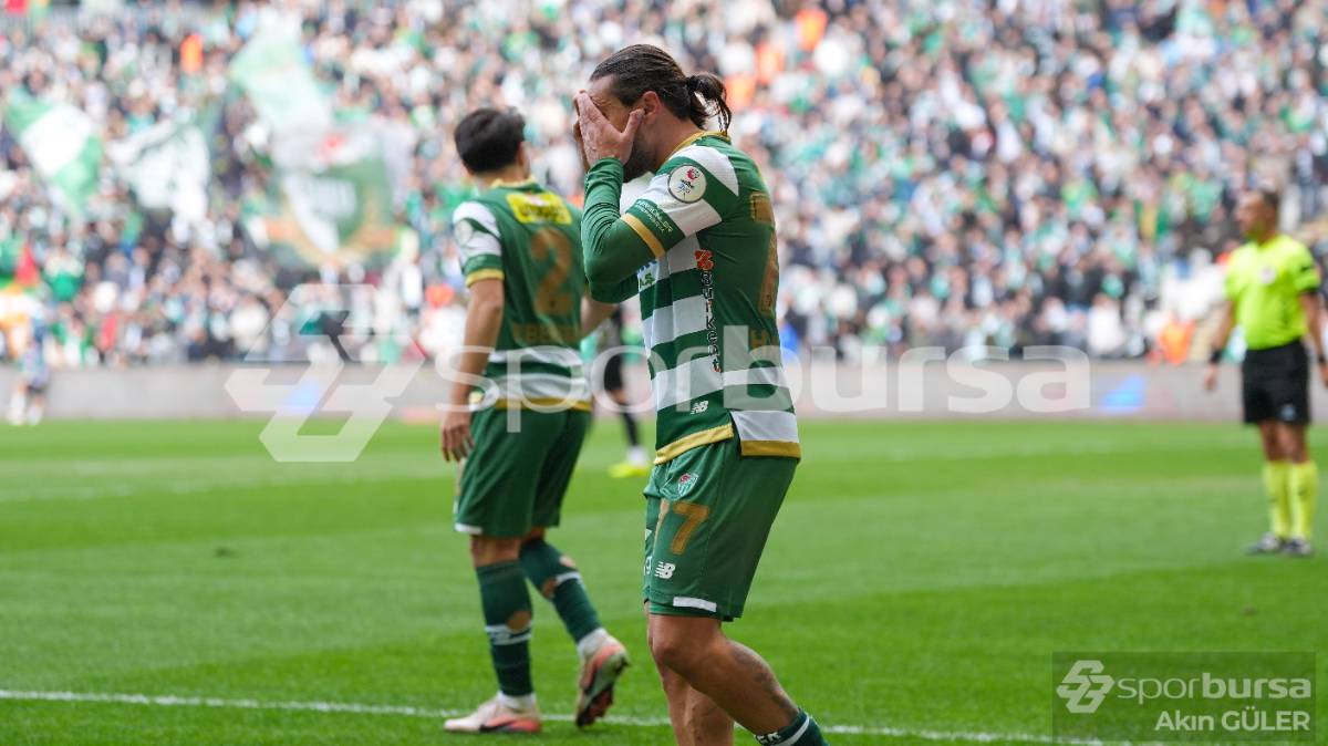 BURSASPOR - AKSARAY BELEDİYESPOR MAÇ FOTOĞRAFLARI