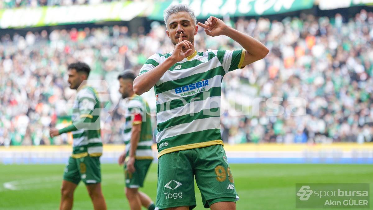 BURSASPOR - AKSARAY BELEDİYESPOR MAÇ FOTOĞRAFLARI