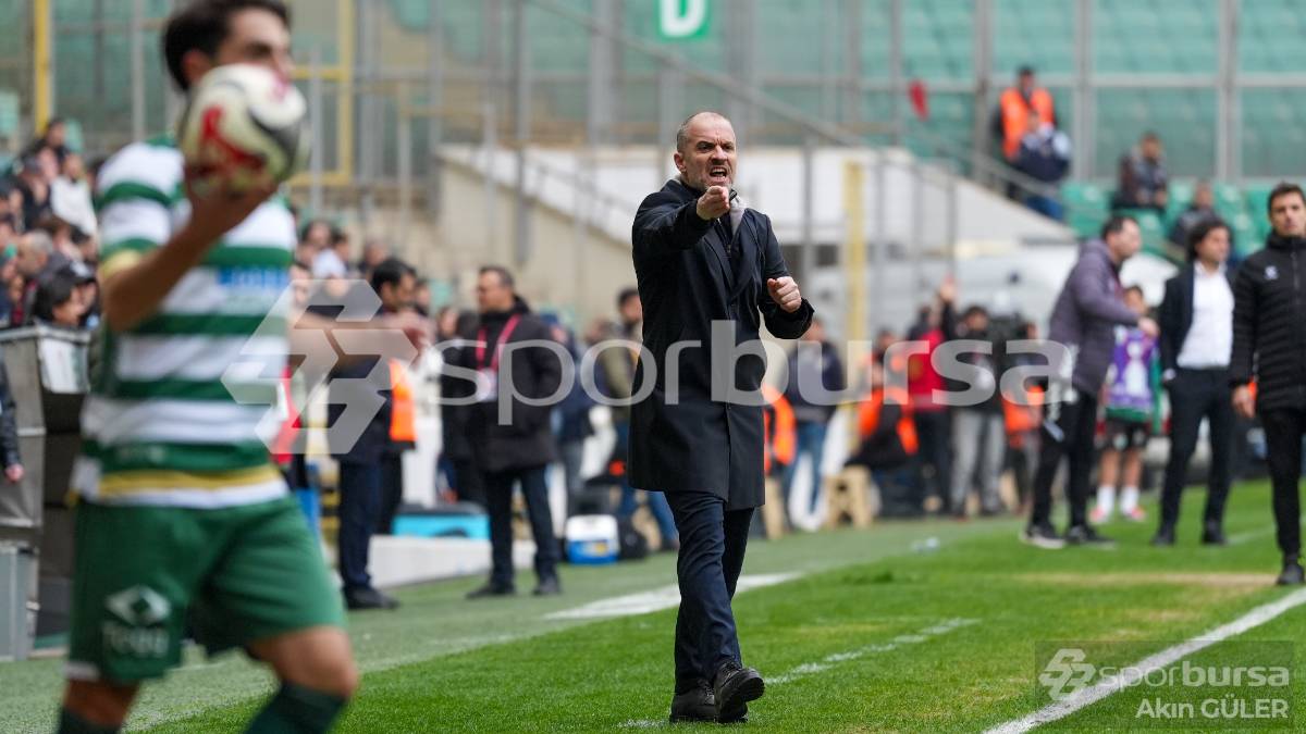 BURSASPOR - AKSARAY BELEDİYESPOR MAÇ FOTOĞRAFLARI