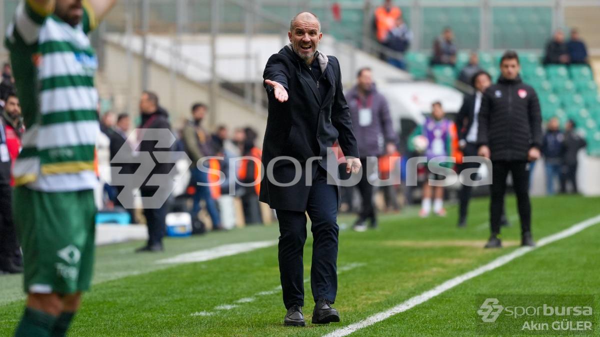 BURSASPOR - AKSARAY BELEDİYESPOR MAÇ FOTOĞRAFLARI