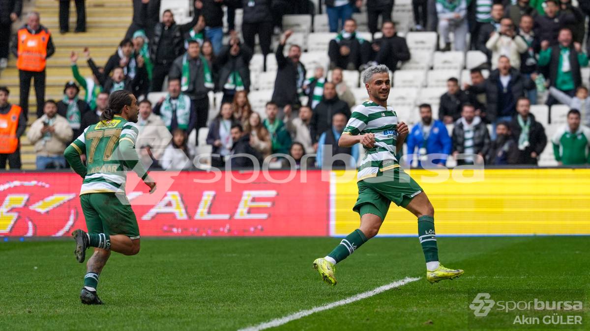 BURSASPOR - AKSARAY BELEDİYESPOR MAÇ FOTOĞRAFLARI