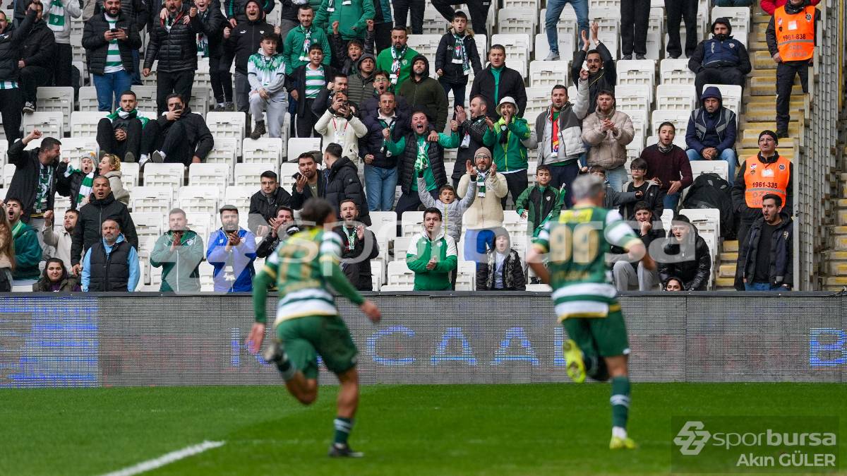 BURSASPOR - AKSARAY BELEDİYESPOR MAÇ FOTOĞRAFLARI