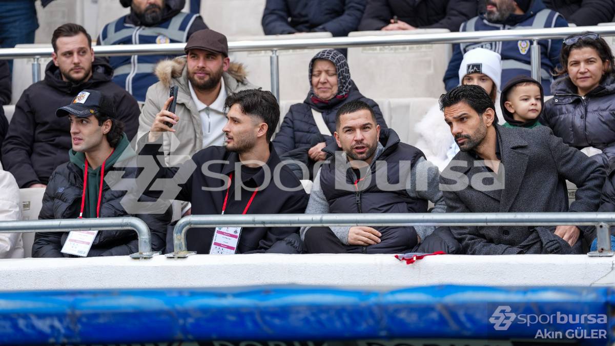 BURSASPOR - AKSARAY BELEDİYESPOR MAÇ FOTOĞRAFLARI