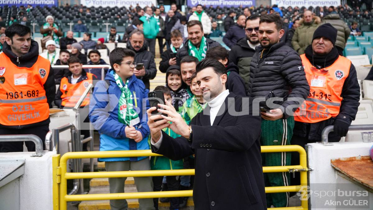 BURSASPOR - AKSARAY BELEDİYESPOR MAÇ FOTOĞRAFLARI