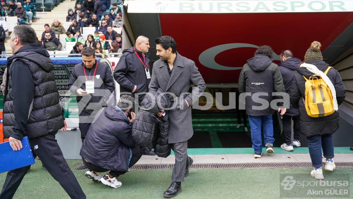 BURSASPOR - AKSARAY BELEDİYESPOR MAÇ FOTOĞRAFLARI