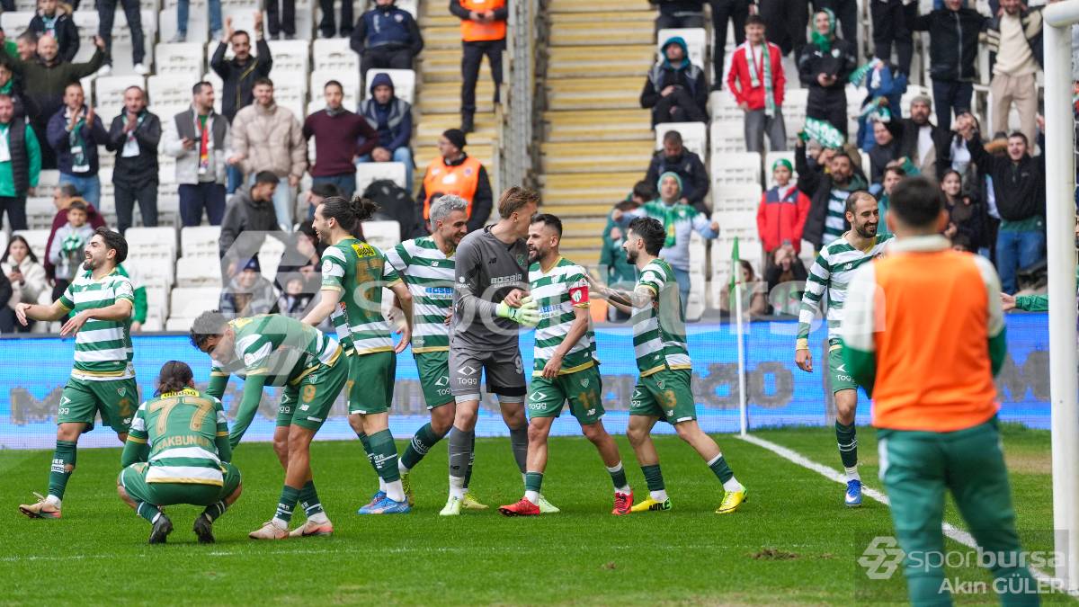 BURSASPOR - AKSARAY BELEDİYESPOR MAÇ FOTOĞRAFLARI