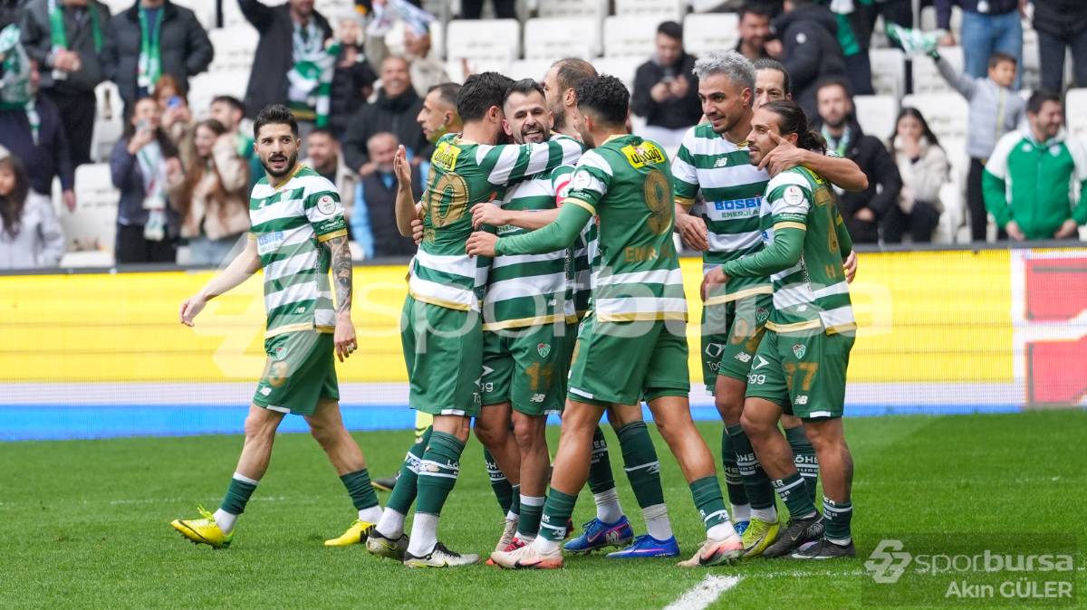 BURSASPOR - AKSARAY BELEDİYESPOR MAÇ FOTOĞRAFLARI