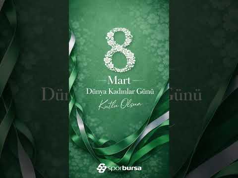 Emeğiyle hayatı var eden tüm kadınlarımızın '8 Mart Dünya Kadınlar Günü' kutlu olsun..