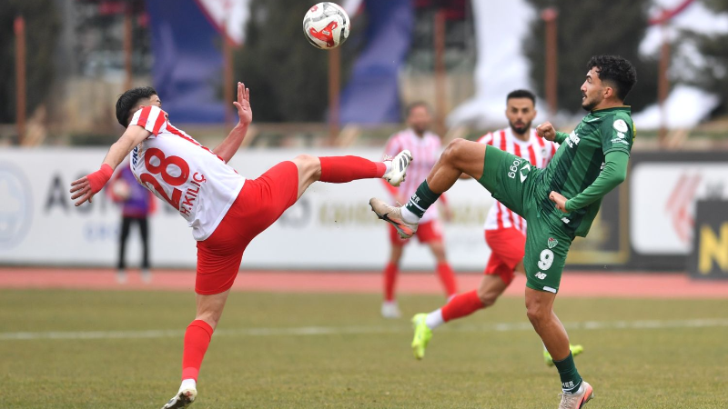 Bursaspor, Maraş'ta avantajını korudu