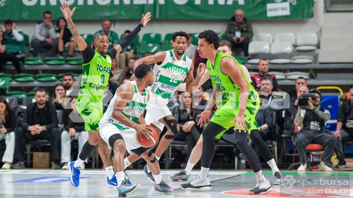 BURSASPOR - TOFAŞ BASKETBOL MAÇ FOTOĞRAFLARI