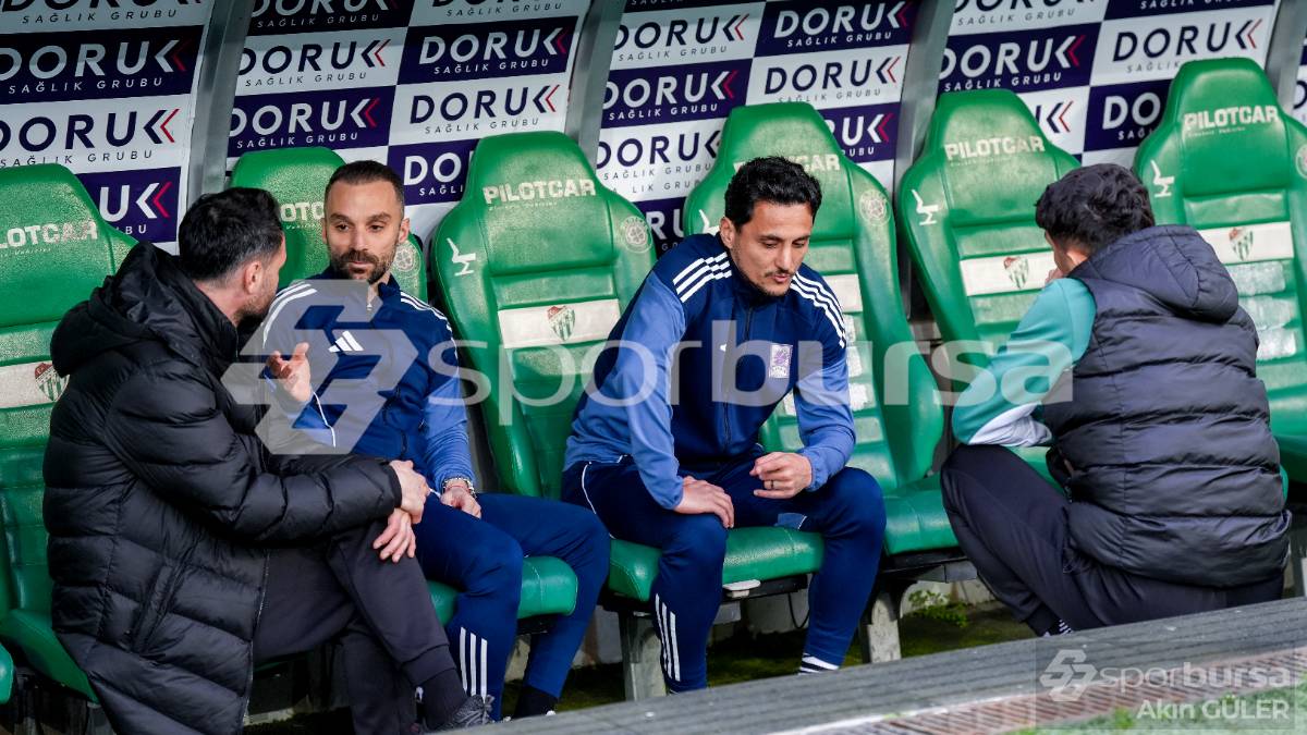 BURSASPOR - GÜZİDE GEBZESPOR MAÇ FOTOĞRAFLARI