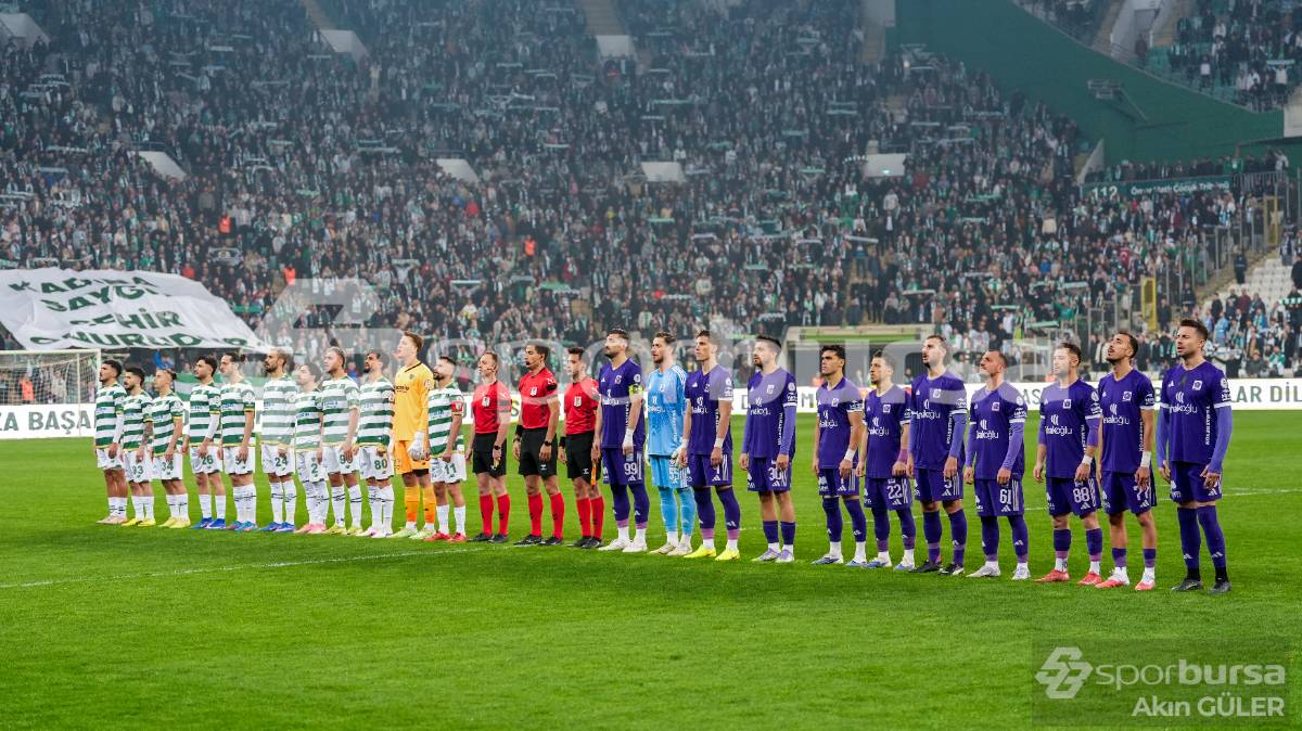 BURSASPOR - GÜZİDE GEBZESPOR MAÇ FOTOĞRAFLARI