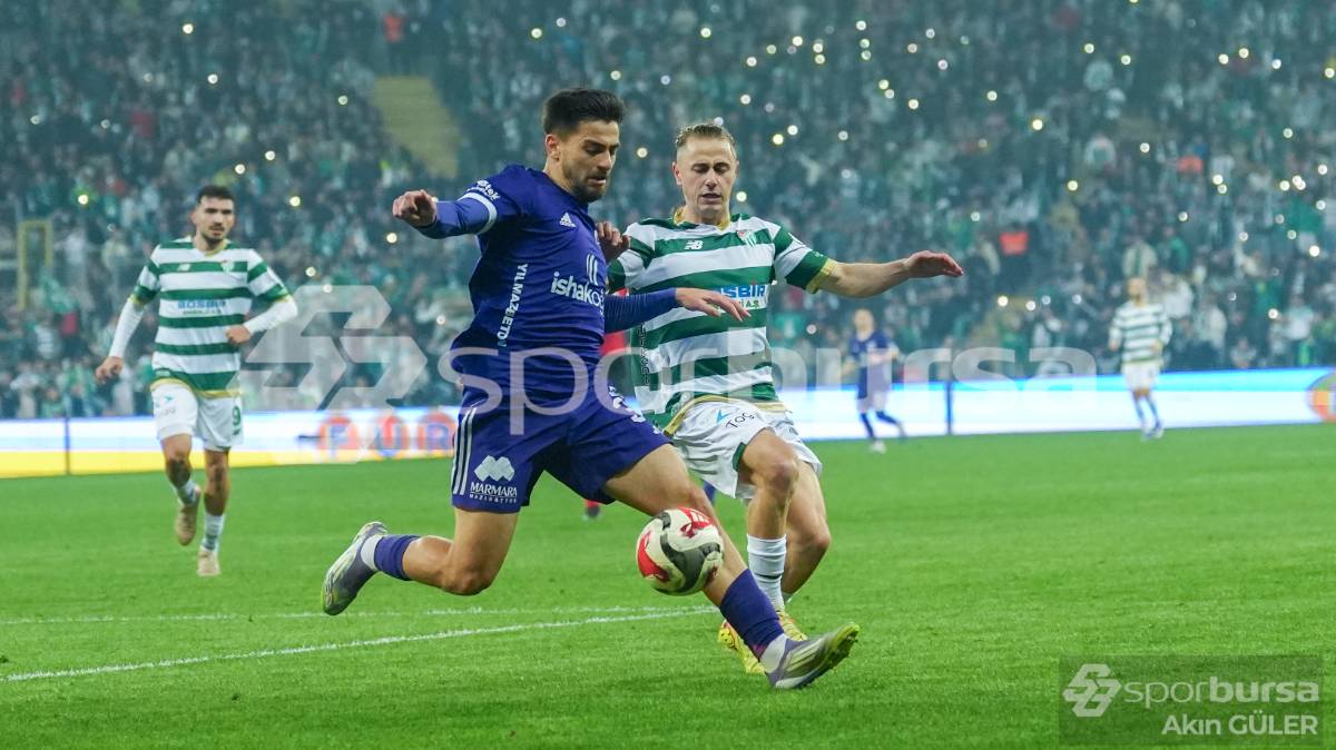 BURSASPOR - GÜZİDE GEBZESPOR MAÇ FOTOĞRAFLARI